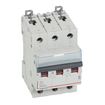 Legrand DX3 | Автоматичен прекъсвач | 3P, 1A, крива C, 10kA
