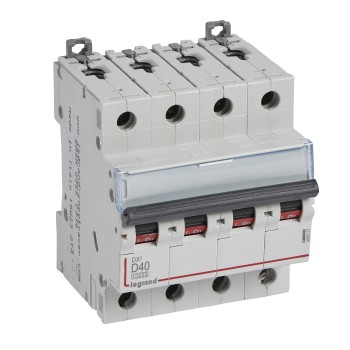 Legrand DX3 | ΠΠ²ΡΠΎΠΌΠ°ΡΠΈΡΠ΅Π½ ΠΏΡΠ΅ΠΊΡΡΠ²Π°Ρ | 4P, 40A, ΠΊΡΠΈΠ²Π° D, 10kA Legrand DX3 | ΠΠ²ΡΠΎΠΌΠ°ΡΠΈΡΠ΅Π½ ΠΏΡΠ΅ΠΊΡΡΠ²Π°Ρ | 4P, 40A, ΠΊΡΠΈΠ²Π° D, 10kA