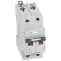 Legrand DX3 | DC автоматичен прекъсвач | 2P, 10A, крива C, 12–500V DC, 16kA