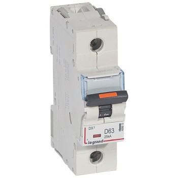 Legrand DX3 | ΠΠ²ΡΠΎΠΌΠ°ΡΠΈΡΠ΅Π½ ΠΏΡΠ΅ΠΊΡΡΠ²Π°Ρ | 1P, 63A, ΠΊΡΠΈΠ²Π° D, 25kA Legrand DX3 | ΠΠ²ΡΠΎΠΌΠ°ΡΠΈΡΠ΅Π½ ΠΏΡΠ΅ΠΊΡΡΠ²Π°Ρ | 1P, 63A, ΠΊΡΠΈΠ²Π° D, 25kA