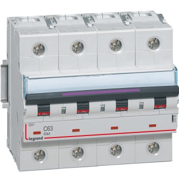 Legrand DX3 | ΠΠ²ΡΠΎΠΌΠ°ΡΠΈΡΠ΅Π½ ΠΏΡΠ΅ΠΊΡΡΠ²Π°Ρ | 4P, 63A, ΠΊΡΠΈΠ²Π° C, 50kA Legrand DX3 | ΠΠ²ΡΠΎΠΌΠ°ΡΠΈΡΠ΅Π½ ΠΏΡΠ΅ΠΊΡΡΠ²Π°Ρ | 4P, 63A, ΠΊΡΠΈΠ²Π° C, 50kA