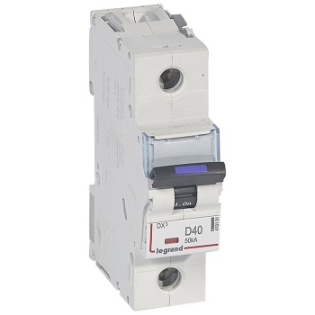 Legrand DX3 | ΠΠ²ΡΠΎΠΌΠ°ΡΠΈΡΠ΅Π½ ΠΏΡΠ΅ΠΊΡΡΠ²Π°Ρ | 1P, 40A, ΠΊΡΠΈΠ²Π° D, 50kA Legrand DX3 | ΠΠ²ΡΠΎΠΌΠ°ΡΠΈΡΠ΅Π½ ΠΏΡΠ΅ΠΊΡΡΠ²Π°Ρ | 1P, 40A, ΠΊΡΠΈΠ²Π° D, 50kA