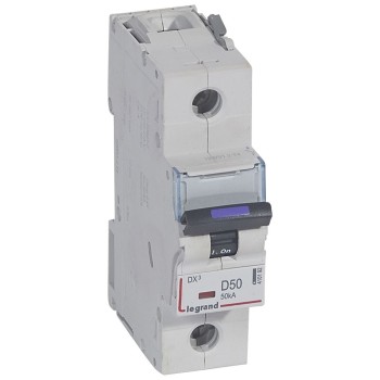 Legrand DX3 | ΠΠ²ΡΠΎΠΌΠ°ΡΠΈΡΠ΅Π½ ΠΏΡΠ΅ΠΊΡΡΠ²Π°Ρ | 1P, 50A, ΠΊΡΠΈΠ²Π° D, 50kA Legrand DX3 | ΠΠ²ΡΠΎΠΌΠ°ΡΠΈΡΠ΅Π½ ΠΏΡΠ΅ΠΊΡΡΠ²Π°Ρ | 1P, 50A, ΠΊΡΠΈΠ²Π° D, 50kA