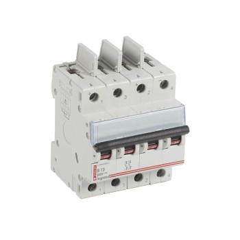 Legrand DX3 | Фотоволтаичен автоматичен прекъсвач (DC) | 2P, 13A, крива B, 800V DC, 4.5kA Legrand DX3 | Фотоволтаичен автоматичен прекъсвач (DC) | 2P, 13A, крива B, 800V DC, 4.5kA