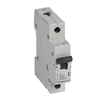 Legrand RX3 | Автоматичен прекъсвач | 1P, 32A, крива B, 6kA Legrand RX3 | Автоматичен прекъсвач | 1P, 32A, крива B, 6kA