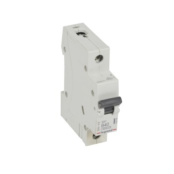 Legrand RX3 | Автоматичен прекъсвач | 1P, 40A, крива B, 6kA Legrand RX3 | Автоматичен прекъсвач | 1P, 40A, крива B, 6kA