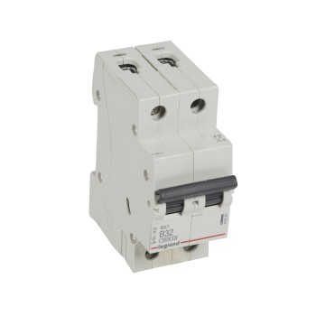 Legrand RX3 | Автоматичен прекъсвач | 2P, 32A, крива B, 6kA Legrand RX3 | Автоматичен прекъсвач | 2P, 32A, крива B, 6kA
