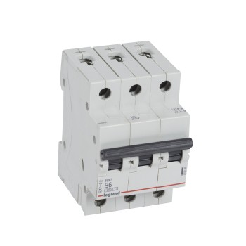 Legrand RX3 | ΠΠ²ΡΠΎΠΌΠ°ΡΠΈΡΠ΅Π½ ΠΏΡΠ΅ΠΊΡΡΠ²Π°Ρ | 3P, 6A, ΠΊΡΠΈΠ²Π° B, 6kA Legrand RX3 | ΠΠ²ΡΠΎΠΌΠ°ΡΠΈΡΠ΅Π½ ΠΏΡΠ΅ΠΊΡΡΠ²Π°Ρ | 3P, 6A, ΠΊΡΠΈΠ²Π° B, 6kA