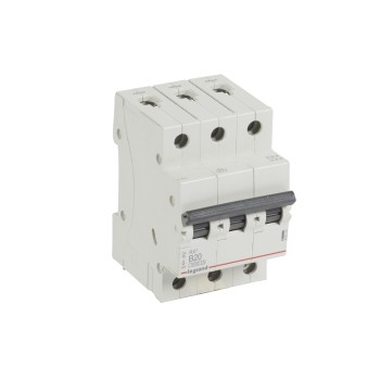 Legrand RX3 | ΠΠ²ΡΠΎΠΌΠ°ΡΠΈΡΠ΅Π½ ΠΏΡΠ΅ΠΊΡΡΠ²Π°Ρ | 3P, 20A, ΠΊΡΠΈΠ²Π° B, 6kA Legrand RX3 | ΠΠ²ΡΠΎΠΌΠ°ΡΠΈΡΠ΅Π½ ΠΏΡΠ΅ΠΊΡΡΠ²Π°Ρ | 3P, 20A, ΠΊΡΠΈΠ²Π° B, 6kA