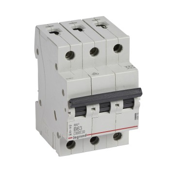 Legrand RX3 | ΠΠ²ΡΠΎΠΌΠ°ΡΠΈΡΠ΅Π½ ΠΏΡΠ΅ΠΊΡΡΠ²Π°Ρ | 3P, 63A, ΠΊΡΠΈΠ²Π° B, 6kA Legrand RX3 | ΠΠ²ΡΠΎΠΌΠ°ΡΠΈΡΠ΅Π½ ΠΏΡΠ΅ΠΊΡΡΠ²Π°Ρ | 3P, 63A, ΠΊΡΠΈΠ²Π° B, 6kA