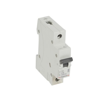 Legrand RX3 | Автоматичен прекъсвач | 1P, 6A, крива C, 6kA Legrand RX3 | Автоматичен прекъсвач | 1P, 6A, крива C, 6kA