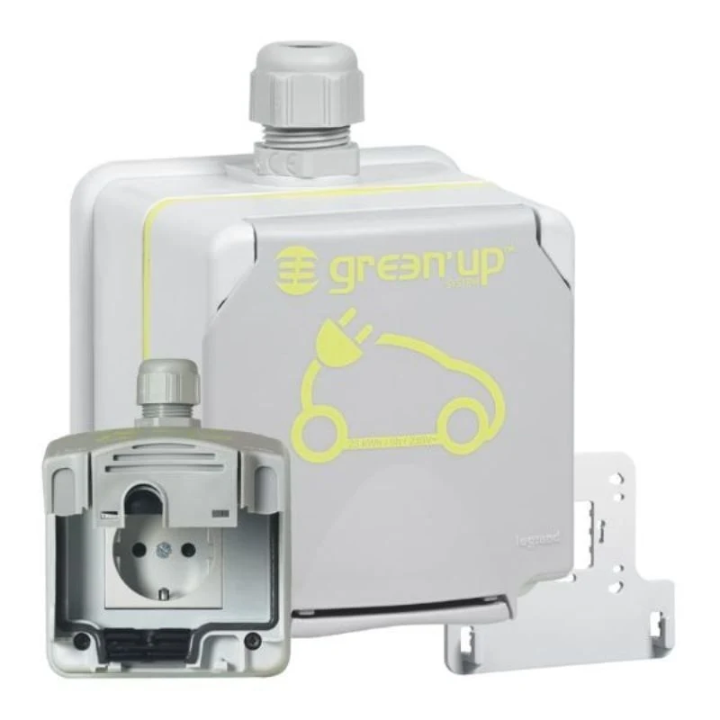 Legrand Green'up Access | Подсилен контакт | Повърхностен монтаж, 16A, IP66, IK08 Legrand Green'up Access | Подсилен контакт | Повърхностен монтаж, 16A, IP66, IK08
