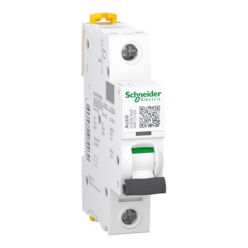 Schneider Electric Acti9 iC60 | Автоматичен прекъсвач | 1P, 20A, крива B Schneider Electric Acti9 iC60 | Автоматичен прекъсвач | 1P, 20A, крива B