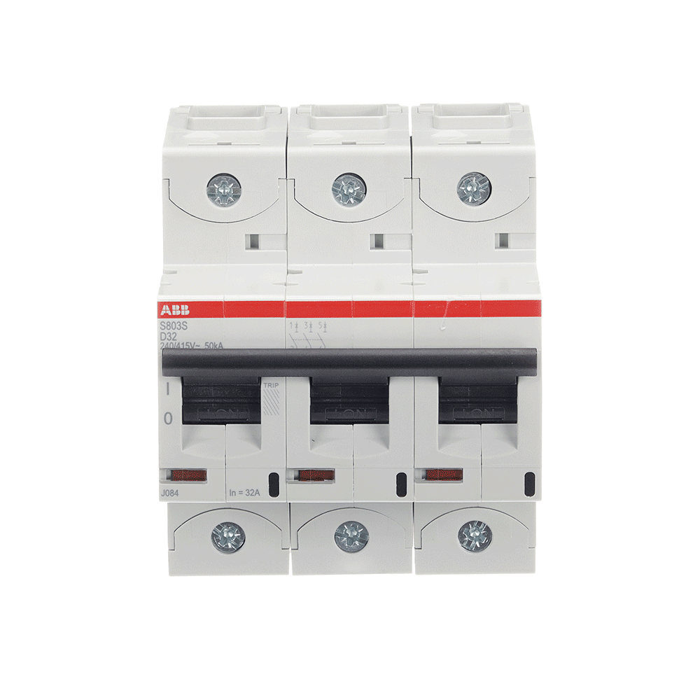 ABB S803S-D32 | Автоматичен прекъсвач | 3P, 32A, крива D
